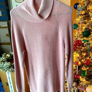 J Crew Factory waffle knit turtleneck
